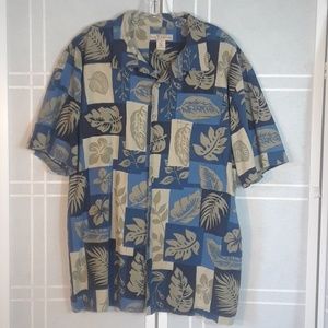 Island Outfitters mens aloha shirt 1X